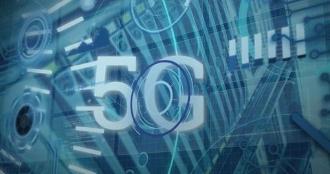 digital 5g network with futuristic global interface - Download Free Stock Images Pikwizard.com
