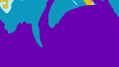 Vibrant Abstract Animation of Moving Lines