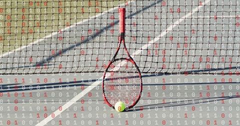 Tennis Technology: Racquet and Binary Code on Outdoor Court