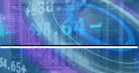 Digitized Globe with Code and Futuristic Interface