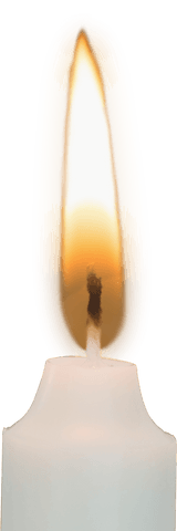 burning white candle on transparent background illustration - Download Free Stock Videos Pikwizard.com