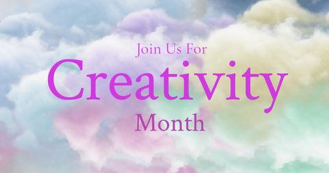 Join Us for Creativity Month Celebration Design - Download Free Stock Images Pikwizard.com