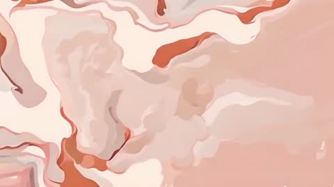 Elegant Flowing Abstract Background in Soft Pink and Beige Tones