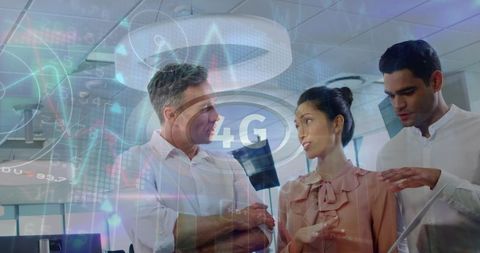 Collaboration on 4G Connectivity in Modern Office