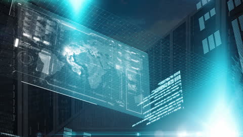 Holographic Data Display in Server Room Environment