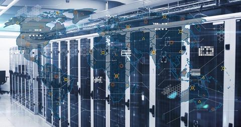 Global connectivity in a modern data center