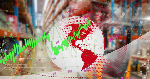 Global Financial Data Animation in Dynamic Digital Environment