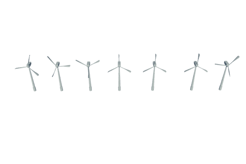 transparent illustration of windmills for renewable energy motifs - Download Free Stock Videos Pikwizard.com