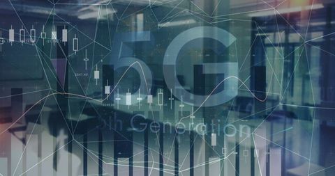 5G Technology and Network Innovation in Modern Office - Download Free Stock Images Pikwizard.com