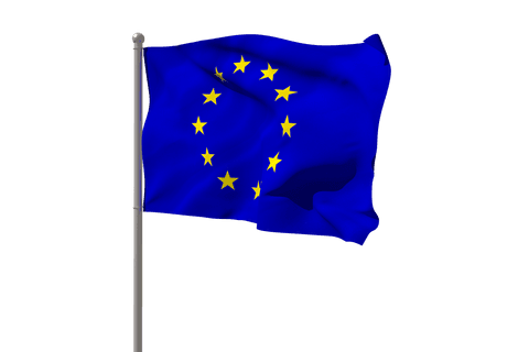 european union flag waving against white background transparent - Download Free Stock Videos Pikwizard.com