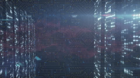 Futuristic Digital Interface Integrating Circuit Technology