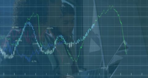 Business Professionals Analyzing Stock Market Data on Laptop - Download Free Stock Images Pikwizard.com