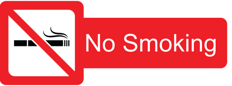 Transparent No Smoking Sign on Red Background - Download Free Stock Videos Pikwizard.com