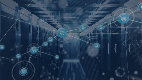 Conceptual Data Exchange in Server Room Network Visual