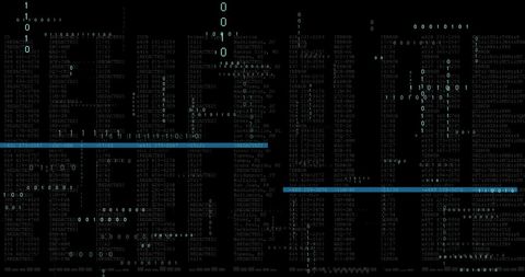 Data Processing Interface with Glowing Code Effects - Download Free Stock Images Pikwizard.com
