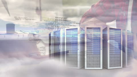 Digital Connectivity Cloud Computing Technology Concept