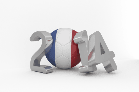 transparent vector with 2014 and french flag soccer ball design - Download Free Stock Videos Pikwizard.com