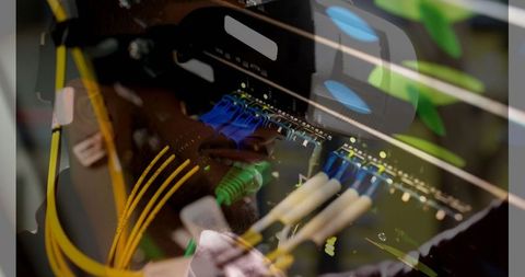 Innovative Technology and Virtual Reality in Data Centers - Download Free Stock Images Pikwizard.com