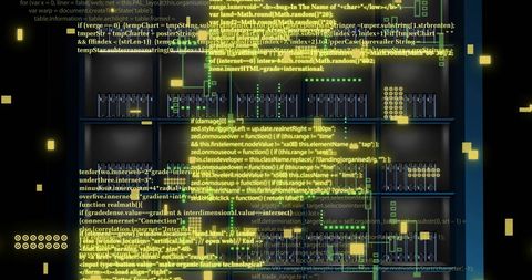 Digital Data Processing in Server Room Highlighting Cyber Connections - Download Free Stock Images Pikwizard.com