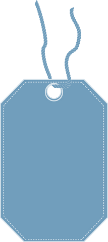 Blue Tag Design with Transparent Background and Copy Space - Download Free Stock Videos Pikwizard.com
