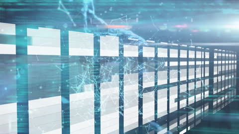 Digital Network Connections and Data Processing Servers