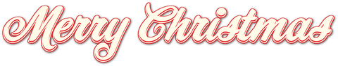 Festive Merry Christmas Text Graphic with Red Outline, Transparent Background - Download Free Stock Videos Pikwizard.com