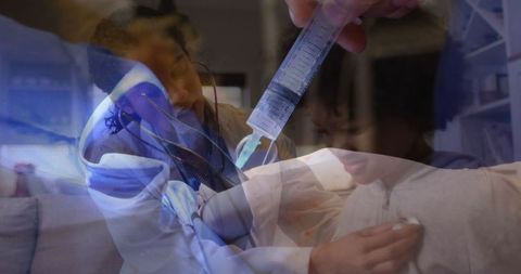 Healthcare Professionals Versatile in Patient Examination and Immunization