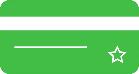 Digital Green Bank Card with Star on Transparent Background - Download Free Stock Videos Pikwizard.com