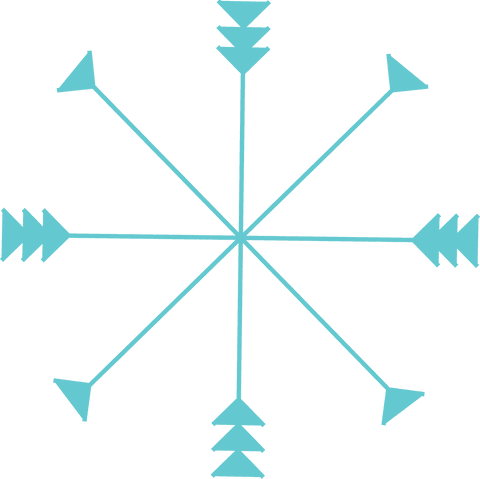 Aquamarine Abstract Arrow Shape on Transparent Background - Download Free Stock Videos Pikwizard.com
