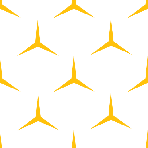 transparent pattern of yellow three point stars background - Download Free Stock Videos Pikwizard.com