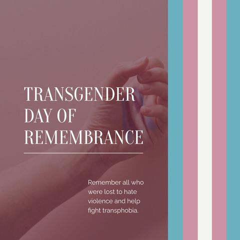 Transgender Day of Remembrance Commemoration Poster Background - Download Free Stock Templates Pikwizard.com