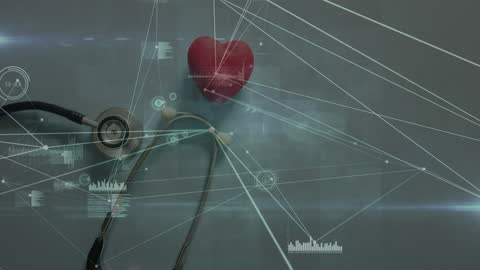 Digital Interface Concepts in Global Medicine with Stethoscope