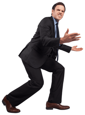 motion expressive businessman twisting transparent pose - Download Free Stock Videos Pikwizard.com
