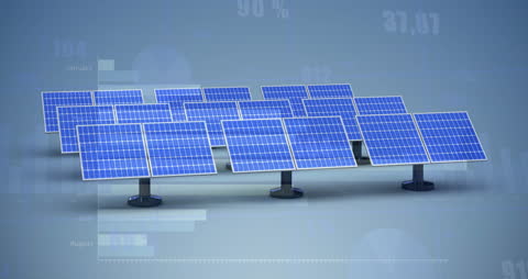 Digital Integration of Solar Panels with Financial Data Overlay