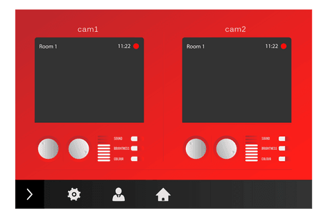 transparent digital recording screens infographic on red background - Download Free Stock Videos Pikwizard.com