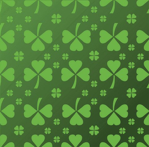 Green Clover Pattern on Transparent Background Digital Illustration - Download Free Stock Videos Pikwizard.com