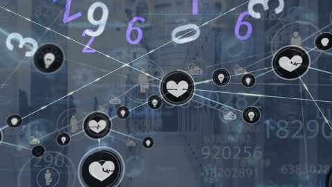 Digital Data Networks Overlapping Communication Servers