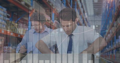 Data analytics and logistics management in warehouse