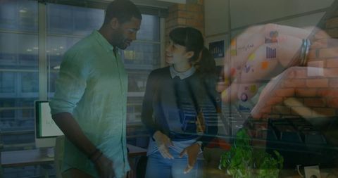 Digital Interface and Business Collaboration in Modern Office