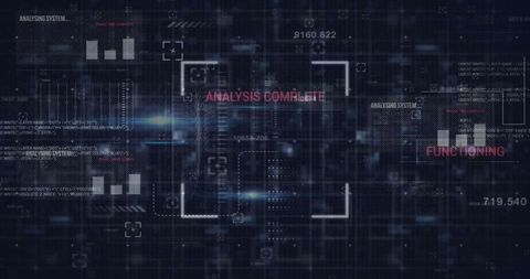 Digital Data Processing and Analysis Interface with Global Connections - Download Free Stock Images Pikwizard.com