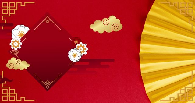 Traditional Chinese Decorations on Red Background - Download Free Stock Images Pikwizard.com