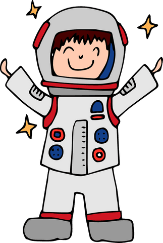 Cute Child Astronaut Costume with Transparent Background - Download Free Stock Videos Pikwizard.com