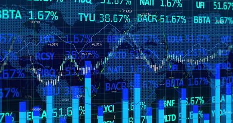 Global Financial Market Charts with Statistics and Indicators - Download Free Stock Images Pikwizard.com
