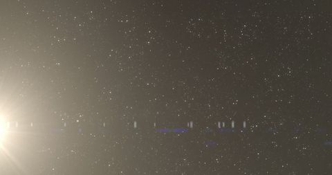 Sparkling Starfield with Aurora Light Effects - Download Free Stock Images Pikwizard.com