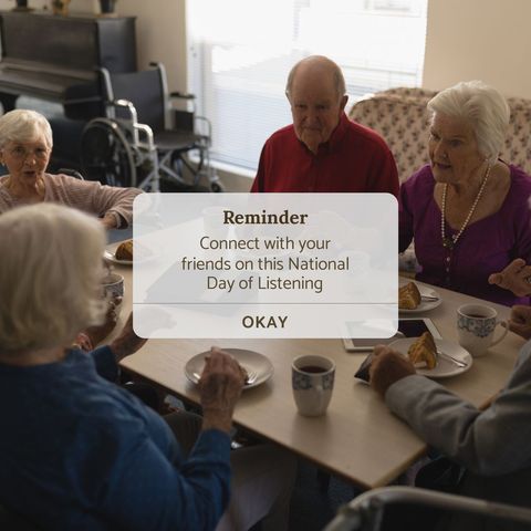 senior friends sharing meaningful conversations over tea - Download Free Stock Templates Pikwizard.com