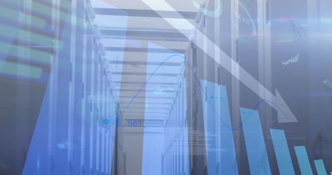 Data Servers and Financial Analysis with Graph Overlays