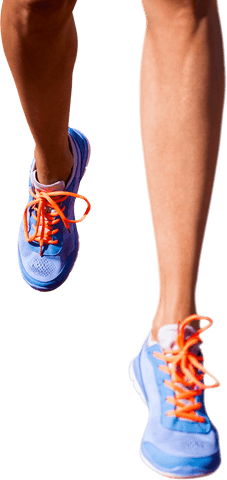 female runner's active legs on transparent background - Download Free Stock Videos Pikwizard.com