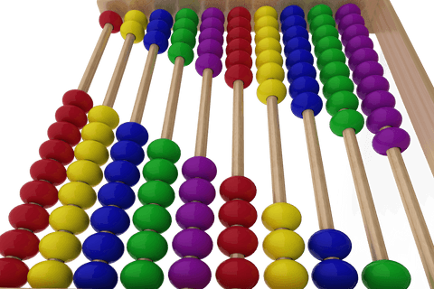 Colorful Abacus on Transparent Background for Math Education Design - Download Free Stock Videos Pikwizard.com