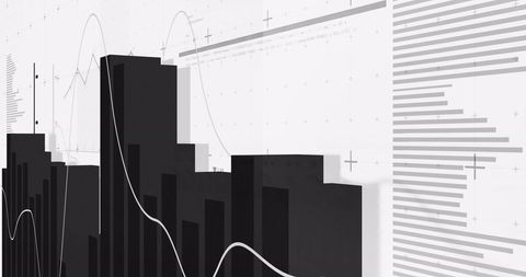 Digital Financial Graphs and Data Analysis Background - Download Free Stock Images Pikwizard.com