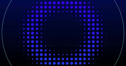 Futuristic Glowing Blue Circle on Dark Gradient - Download Free Stock Images Pikwizard.com